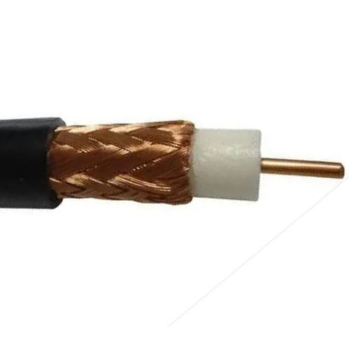 14 AWG 1C Soild BCCS Shield CCA Braid RG11/U Riser CMR PVC CATV Broadc