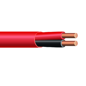 ECS FAA18-03CB0 18 AWG 3C Solid Bare Copper Unshielded Aluminum Interlock Armour 300V CMG FT4 Fire Alarm Cable
