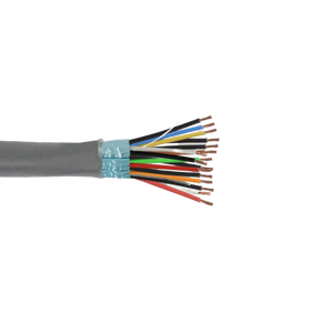 18 AWG 6P Stranded BC Shielded Direct Burial OAS PVC Waterblocked 300V Digital PowerPipe Cable