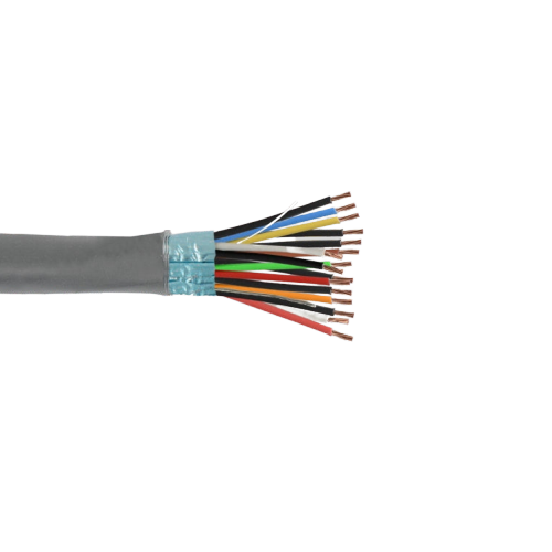 18 AWG 6P Stranded BC Shielded Direct Burial OAS PVC Waterblocked 300V Digital PowerPipe Cable