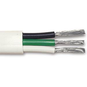 Waytek MC16-3 16 Gauge 3C Stranded Tinned Copper Unshielded White PVC 600V Marine Cable