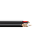 18/2C Strand Unshielded 20/1C Solid BC Shield CCA Braid RG59/U Waterblock Tape PE Broadcast Coaxial Cable