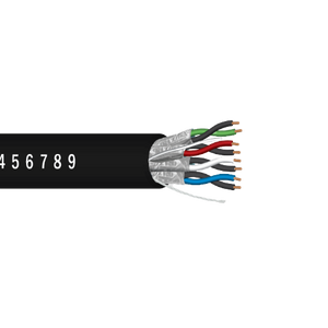 22 AWG 4P Strand BC Individually Shielded Al Mylar CMP Low-Smoke PVC Institutional Mic/Analog Audio Cable