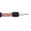 18 AWG 1C Solid BC Shield CCA Braid RG6/U Waterblock Tape PE Broadcast Coaxial Cable