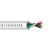 14 AWG 4C Strand Bare Copper Unshielded Plenum Low-Smoke PVC Institutional Nurse Call Cable