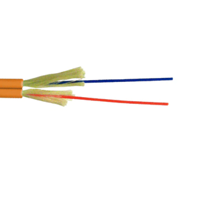 2 Fiber 30 Series Duplex Tight Buffered Plenum Distribution 900µm Indoor Optic Cable 30-002-XXX-RXNOGP