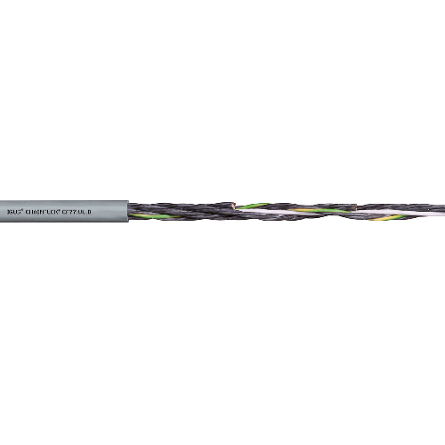 Igus CF77-UL-10-02-D 17 AWG 2C Stranded BC Unshielded Twistable PUR 1000V Chainflex CF77-UL-D Control Cable