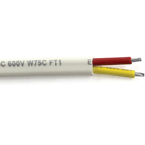 Cable 10 Waytek MCY10-2 10 Gauge 2C Stranded Tinned Copper Unshielded White PVC