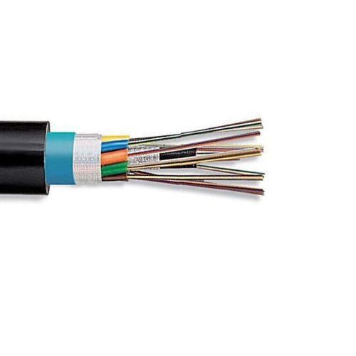 24 Fiber 12 Series Tight Buffered Riser Breakout All Dielectric 900µm Indoor Outdoor Optic Cable