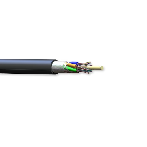 60 Fiber 12 Strand 22D Series All Dielectric Outdoor Gel Free Loose Tube Fiber Optic Cable