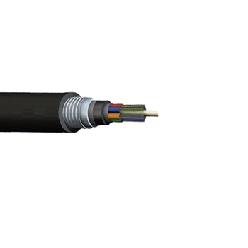 24 Fiber 6 Strand 25 Series All Dielectric Outdoor Gel Filled Heavy Duty Double Jacket Loose Tube Fiber Optic Cable