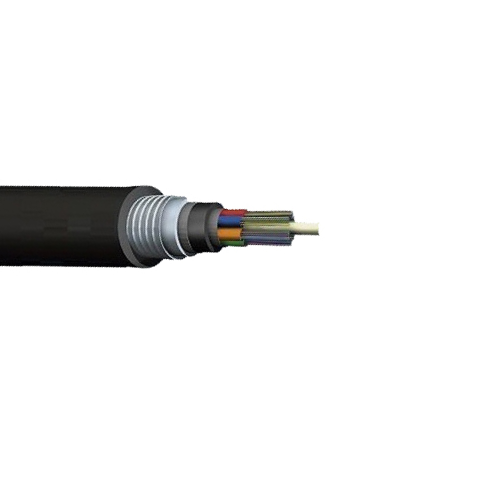 108 Fiber 12 Strand 25 Series All Dielectric Outdoor Gel Filled Heavy Duty Double Jacket Loose Tube Fiber Optic Cable