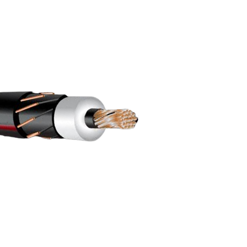 4/0 AWG 19 Stranded Copper Conductor 1/2 Neutral Shielded 345 Mils 100% XLPE 35KV MV105 Cable