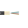 12 Fiber 52F Series FTTH Flat Drop Gel Filled Direct Burial Loose Tube Fiber Optic Cable