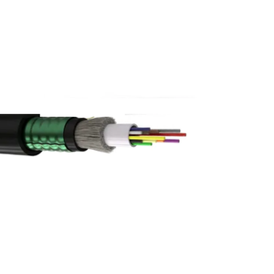 6 Fiber 56 Series Outdoor Central Gel Filled Armor/Singel Jacket Loose Tube Fiber Optic Cable