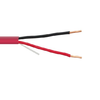 12 AWG 2C Solid Bare Copper Unshielded FPLP Plenum Polymer Remguard 300V Fire Alarm Cable