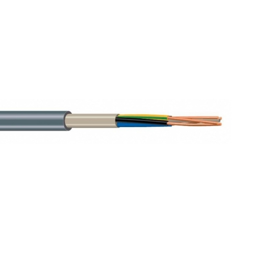 4 x 2.5 mm² Solid Bare Copper Unshielded Halogen-Free 0.6/1 kV YMz1K Cca Installation Cable