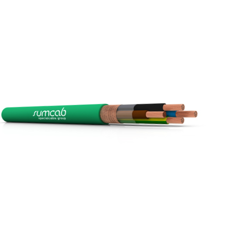 16 AWG 14C Bare Copper Braid Shielded Halogen-Free Sumsave® (AS) Z1C4Z1-K 0.6/1kV Cac CPR Screen Cable