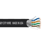 24 AWG 4P Solid Bare Copper Plenum Foil Shielded FEP PVC Crestron Category 5E Cable