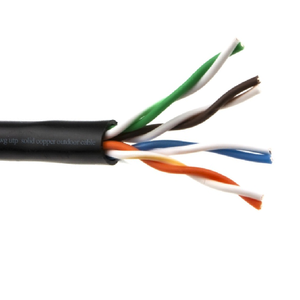 14 AWG 4C Stranded BC Unshielded Riser Direct Burial TEKwire PVC 300V Digital Signaling Indoor / Outdoor Cable