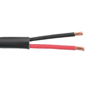 18 AWG 2C Stranded Bare Copper Unshielded Waterblock PVC 300V Direct Burial Wet Location Cable