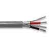 Waytek ST18-2 18 AWG 2C 19/23 Stranded Tinned Copper Shielded Al Mylar PVC 300V Strobe Cable