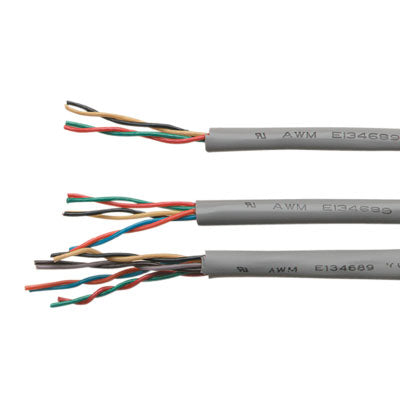 CATEGORY 3 TELEPHONE INSIDE WIRE 24 AWG CABLE