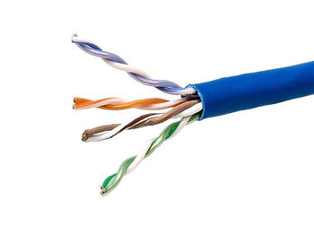 Category 5e Enhanced Plenum CMP Cable - Blue