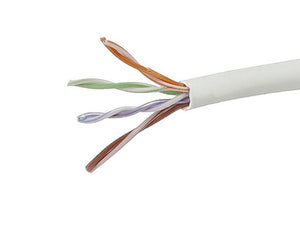 Category 5e Enhanced Plenum CMP Cable - White