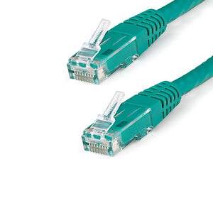 20' CAT6 6 Gigabit 650MHz 100W PoE UTP Molded W/Strain Relief Ethernet Cable