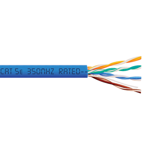24 AWG 4 PAIRS CAT5E CMR SHIELDED RED CABLE