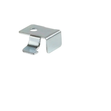 Deluxe Style Snap-In Left End Shelf Rest Zinc Econoco GLKL (Pack of 25)