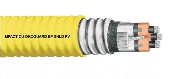 C-L-X Type MV-105 or MC-HL - 2/0 AWG - Yellow Jacket | Nassau Cable