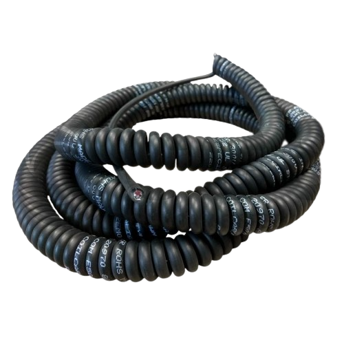 22 AWG 3 Conductor - Shielded Black FR PU Jacket