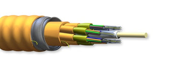 Corning 060T88-T3180-A3 60 Fiber OM3 Plenum 50µm MIC Unitized Tight Buffered Interlocking Armored Cable