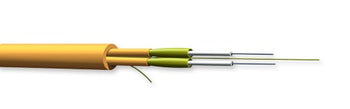 Corning 016E61-31431-24 16 Fiber 1.65mm OS2 Riser Subunits Singlemode Fan Out Tight Buffered Cable