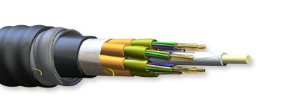 Corning Multi Fiber OM4 50µm EXT 10G Freedm One Unitized TB Interlocking Armored Cable