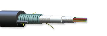 Corning 012EC5-14100D53 12 Fiber OS2 Single Mode SST Ribbon Gel Free Armored Cable
