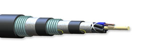 Corning 036KU6-T4130D20 36 Fiber OM1 62.5&micro;m Altos Gel Free Multimode Double Armored Cable