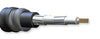 Corning 012TCZ-14191-AZ 12 Fiber OM4 50µm EXT 10G LSZH Ribbon Interlocking Armored Gel Filled Cable