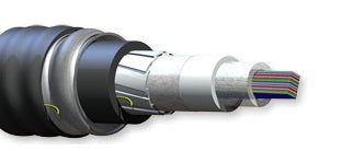 Corning 360EVF-14101DA1 360 Fiber OS2 Riser Freedm UltraRibbon Interlocking Armored Gel Free Cable