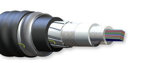 Corning Multi Fiber OS2 SMF-28 Riser Freedm UltraRibbon Interlocking Armored Gel Free Cable