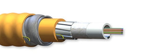 Corning 144KC8-14130-A3 144 Fiber OM1 62.5&micro;m Plenum Multimode Ribbon Interlocking Armored Cable