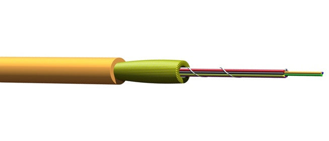 Corning Multi Fiber OS2 Plenum Single Mode Mic 250 Interconnect Cable