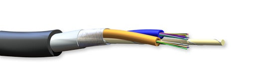 Corning 012TSF-T4191D20 12 Fiber OM4 Riser 50µm Extended 10G Freedm LST Single Tube Gel Free Cable