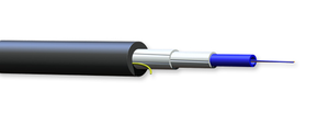 Corning 002USF-T4101D20 2 Fiber Riser OS2 mode Ultra-bend Freedm LST Single Tube Gel Free Cable
