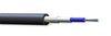 Corning 012TSP-T4191D20 12 Fiber OM4 Plenum 50µm Extended 10G Freedm LST Loose Tube Gel Free Cable