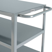 Steel Utility Cart w/3 Shelves 1200 lb Capacity 30"L x 18"W x 35"H 800456