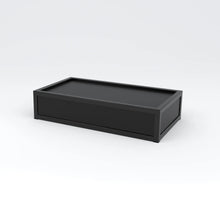Stackable Display Riser Platforms Medium Riser - Matte Black Finish Econoco DDBRMBLK