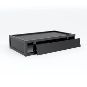 Stackable Display Riser Platforms Medium Riser - Matte Black Finish Econoco DDBRMBLK